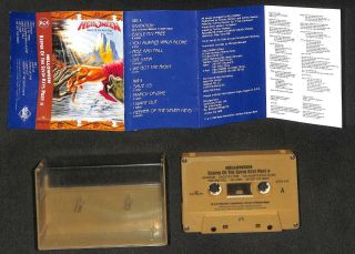 Helloween Keeper Of The 7 Keys Part 2 1988 Mega Rare Singapore Cassette Cs1959