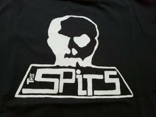 The Spits L T - Shirt Vintage Orig Punk Epoxies Spider Skull Skates Briefs Gg Kbd