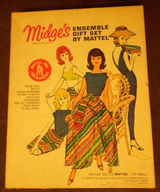 Vintage Barbie/sears Exclusive 1012 Midge 