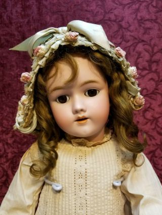 Antique German Bisque Head Doll Simon Halbig Heinrich Handwerck Matching Body