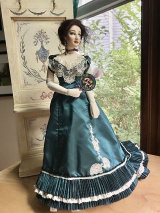 Rare Alice Leverett Porcelain Look Bjd Victorian French Fashion Doll