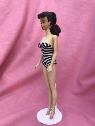 Vintage 3 Brunette Ponytail Barbie Doll - Mattel. 3