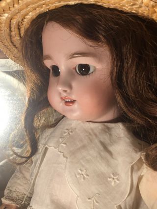 Antique French Dep Jumeau Doll W/ Wardrobe Exquisite Beauty