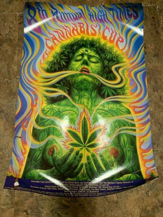 8th Annual High Times Cannabis Cup Poster 30 X 20