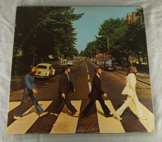 Vintage The Beatles Abbey Road 33 1/3 Rpm Record Album