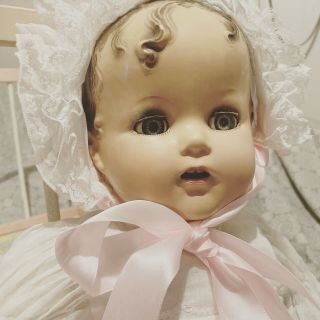 24 inch composition baby doll miracle on 34 th vintage ideal baby doll 3