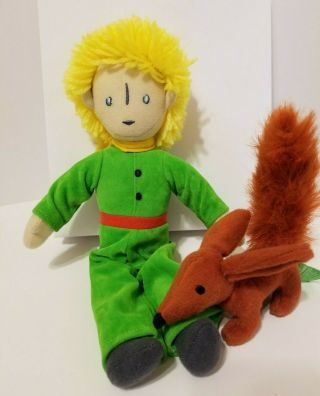 Yottoy The Little Prince And Wise Fox Plush Set,  Rare 2013