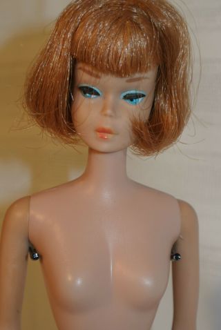 Vintage American Girl Barbie Doll Marked Made In Japan 1958 Mattel Bendable Legs