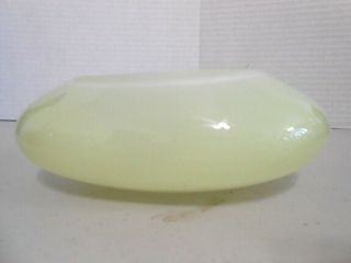 Sklo Czech Republic Light Green Color Hand Made Art Glass Vase - EX 3