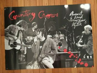 Counting Crows August And Everything After Rare Promotional Poster