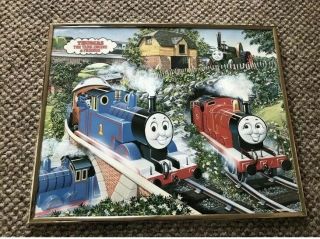 1990 Thomas The Tank Engine & Friends Poster Vintage