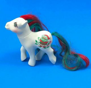 My Little Pony Merry Treat Christmas Pony Santa Claus G1 Vintage 1984 Hasbro Mlp