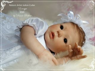 Ultra Realistic 19 " Reborn Baby Kimi By Donna Rubert | Artist Joann Cutler