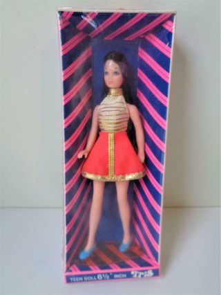 Nrfb 1970 Tris Clone Doll In Dawn Majorette Outfit 6.  5 " Teen