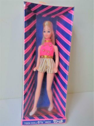 Nrfb 1970 Tris Clone Doll In Dawn Outfit 6.  5 " Teen