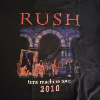 Rush Time Machine Tour 2010 Concert Shirt Large