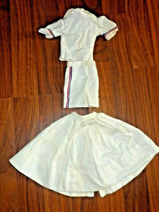 Vintage Madame Alexander 20 inch Cissy Doll Striped Shorts Oufit Plus 3