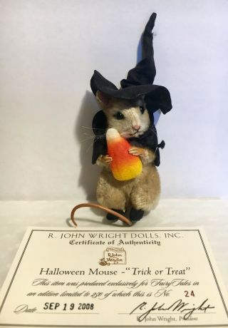 R.  John Wright - Trick Or Treat Mouse