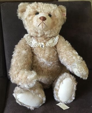 Steiff Appolonia Ltd Ed Teddy Bear Toy Shoppe 667633 28 " Made 2004,  Bag