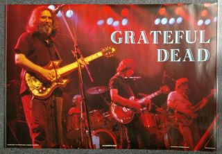 Grateful Dead On Stage 1986 Poster Masterpiece Enterprises Ltd.  Jerry Garcia