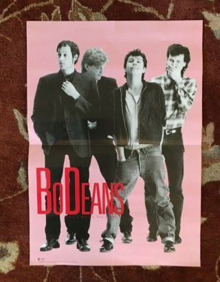 Bodeans Love Hope Sex & Dreams Rare Promotional Poster