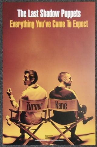 The Last Shadow Puppets Everything You’ve Come To Expect 2016 Promo Poster