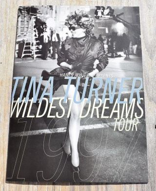 Tina Turner Wildest Dreams 1997 Tour Book Program Programme