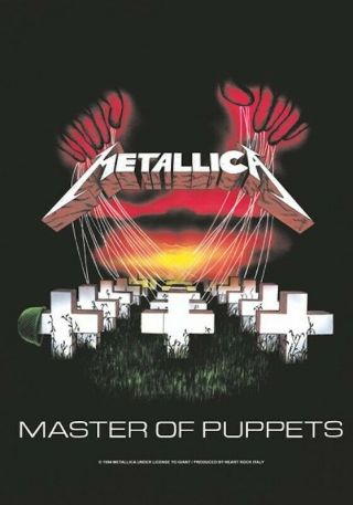 Metallica Master Of Puppets Fabric Poster Flag 30 " X 43 "