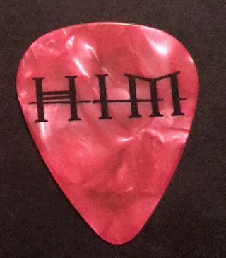 Him Guitar Pick Helldone Last Show 2017 Very Rare