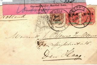 South Africa Transvaal Cover Boer War Fine His Majesty 
