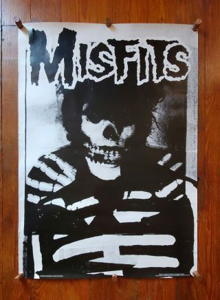 The Misfits Rare / Vintage Poster Punk Danzig Black Flag Elvis Minor Threat