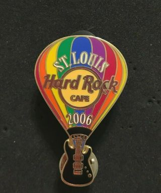 Hard Rock Cafe St.  Louis 2006 Hot Air Balloon W/guitar Basket Hrc 34197