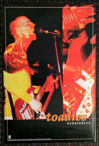 Toadies Rubberneck 20x30original Record Store Promo Poster Grunge Interscope1995