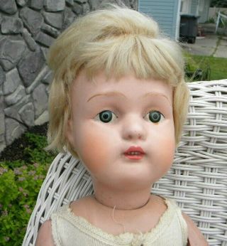 Rare Antique Schoenhut Doll Wooden Doll 22 