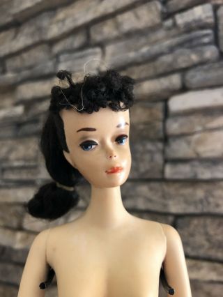 Vintage Barbie 3 Brunette Ponytail