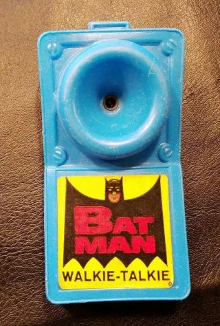 Vintage 1966 Remco Batman Walkie Talkie Toy