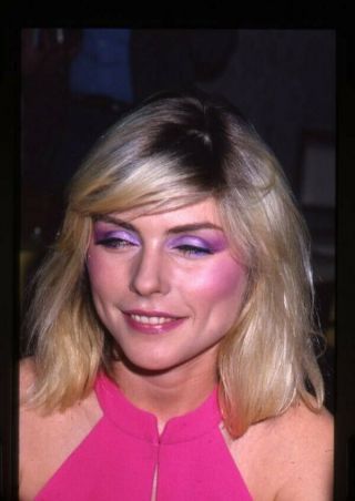 Blondie Debbie Deborah Harry In Pink Candid 1970 