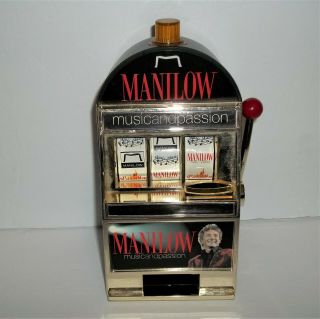 Barry Manilow Music And Passion Table Top Mini Slot Machine Las Vegas Rec Zone