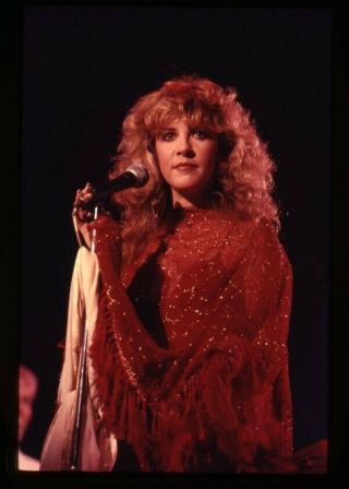 Fleetwood Mac Stevie Nicks 1984 In Concert Rare 35mm Transparency Slide