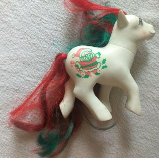 My Little Pony Merry Treat Christmas Pony Santa Claus G1 Vintage 1984 Hasbro Mlp