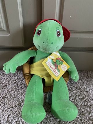Franklin The Turtle Plush With Hang Tag