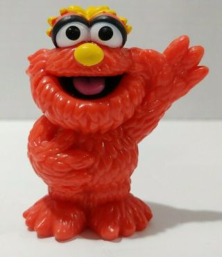 Rare Murray Monster Sesame Street Workshop 3 " Pvc Figure Cake Topper Red