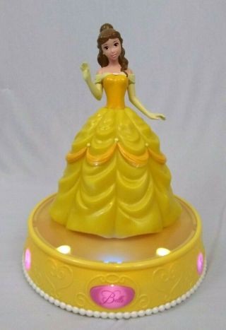 Belle Beauty And The Beast Light Up Musical Disney Princess Coin Bank Peachtree