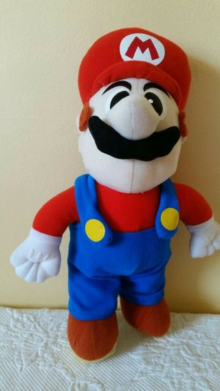 Nintendo 2003 Mario 13 Inch Plush Stuffed Toy Pre Owned