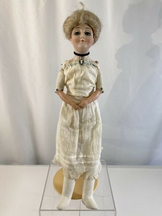 Antique Vintage 21” German Jdk Kestner Gibson Girl Doll Bisque 172 C1910