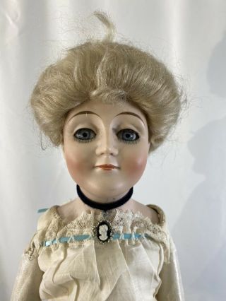 Antique Vintage 21” German JDK Kestner Gibson Girl Doll Bisque 172 c1910 2