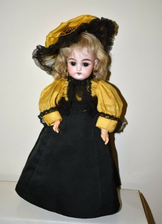 Antique 14 " Dep German Bisque Doll