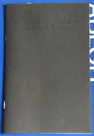 Pogolith 000 Devil & God Lyric,  Chord Booklet Second Printing Vinyl