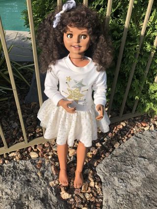 Extremely Rare African American Talking Jill Playmates Doll 1987