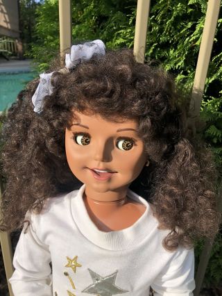 Extremely Rare African American TALKING JILL Playmates Doll 1987 2